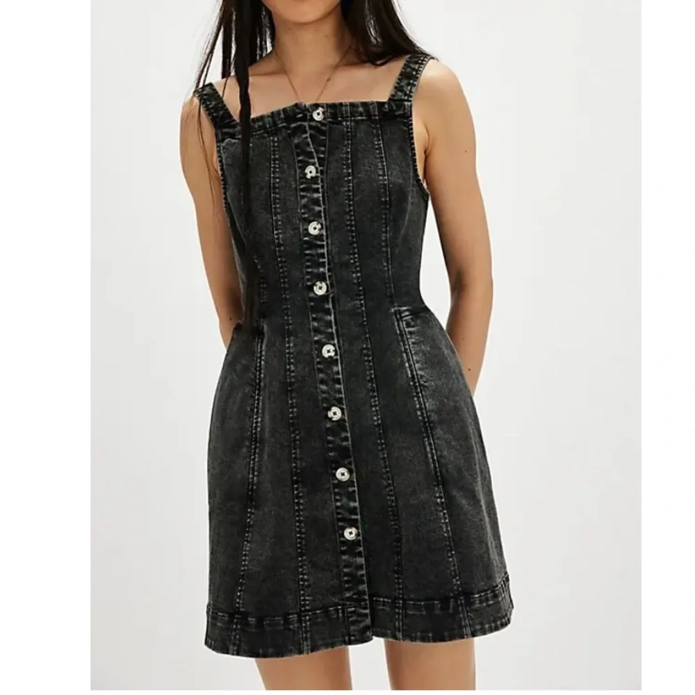 utility denim dress NYDJ Women's - Blue - Size M Mens Garments or flats Size:10AUS ROTATE | Short chiffon